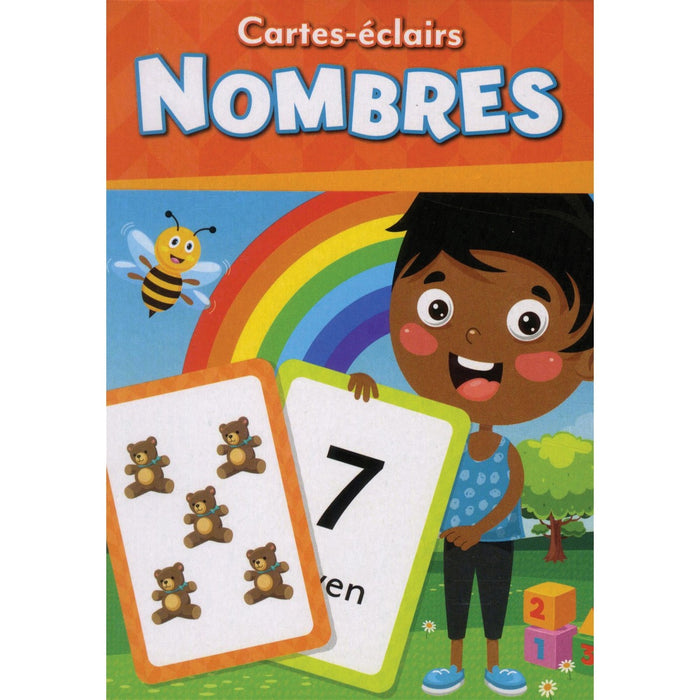 Flash Card - French - Learning - Educational - 1 Each