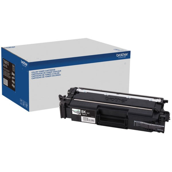 Brother TN810BK Original Standard Yield Laser Toner Cartridge - Black - 1 Each - 9000 Pages