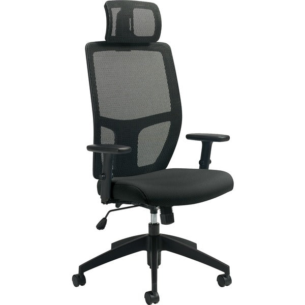 Offices to Go&reg; Format Synchro-Tilter Chairs - High Back - Echo - Terrace Fabric - Armrest