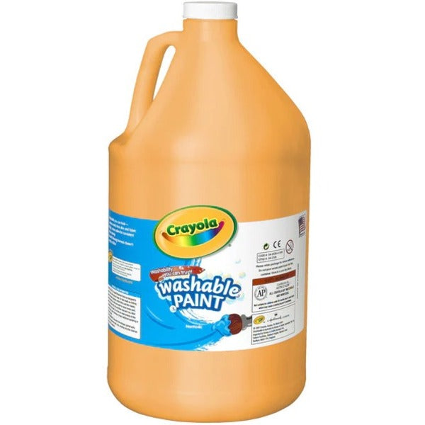Crayola Activity Paint - Liquid - Peach - 3.79 L - Washable - 1 Each