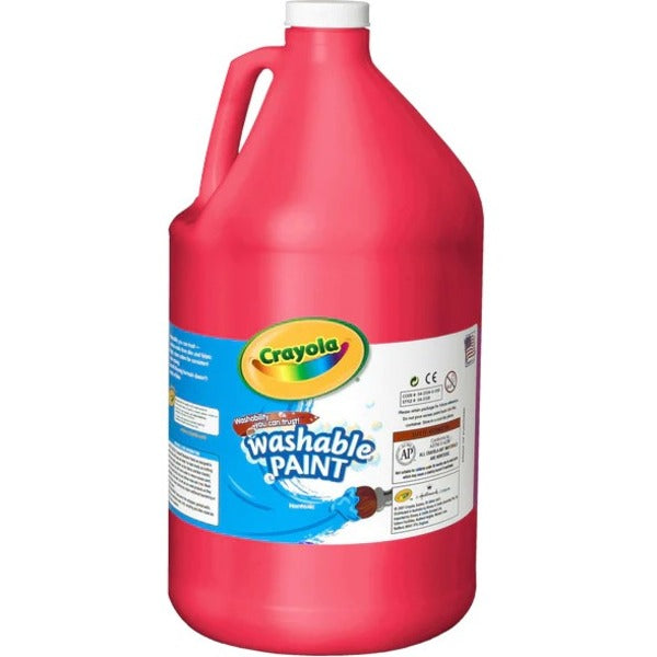 Crayola Activity Paint - Liquid - Red - 3.79 L - Washable - 1 Each