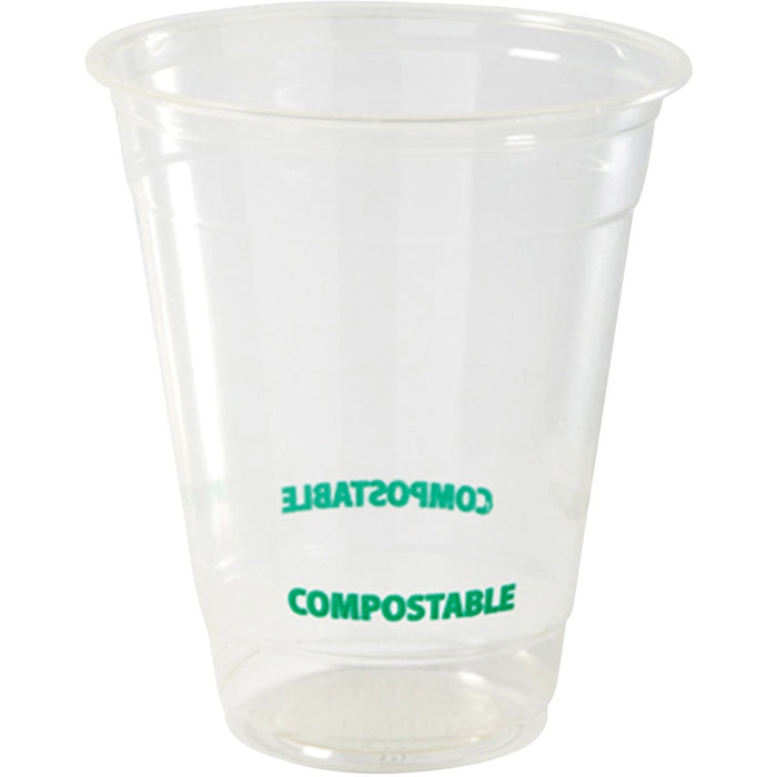 Eco Guardian 20 oz PLA Clear Cold Drink Cups - 591.47 mL - Polylactic Acid (PLA) - Iced Tea, Iced Coffee, Soda, Juice, Slush Drink - 50 / Pack