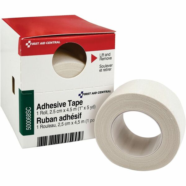 First Aid Central SmartCompliance Adhesive Tape Refill - 15 ft (4.6 m) Length x 1" (25.4 mm) Width - 1 / Box