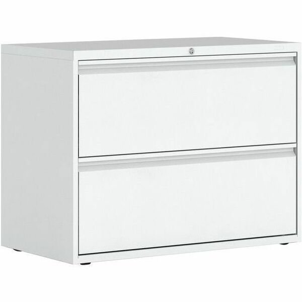 Offices To Go MVL1900 Lateral File - 27.3" (693.67 mm) Height x 36" (914.40 mm) Width x 19.3" (488.95 mm) Depth - Total Drawer(s): 2 - Finish: White