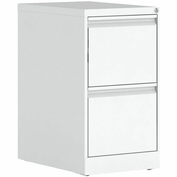 Offices To Go MVL Pedestal - 27" (685.80 mm) Height x 15" (381 mm) Width x 23" (584.20 mm) Depth - Total Drawer(s): 2 - Finish: White