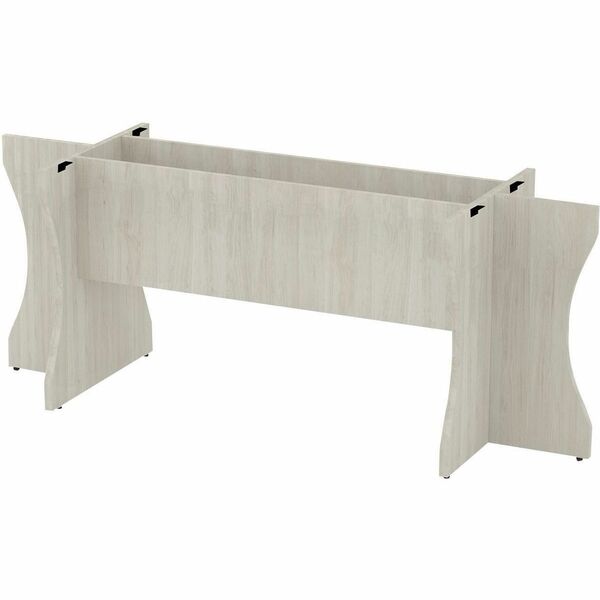 HDL Expandable Racetrack Table - 28" (711.20 mm) Height - Winter Wood