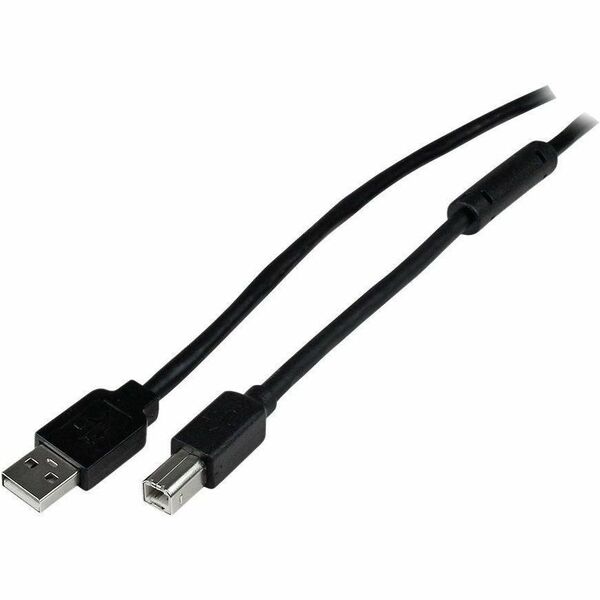 StarTech.com Cable USB 2.0 to USB B M/M 65' - 65 ft (19.81 m) USB/USB-B Data Transfer Cable