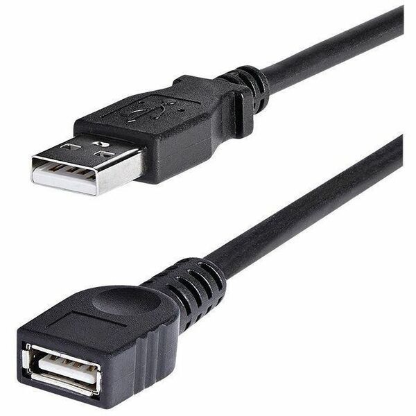 StarTech.com USB Cable A/A BK 6' - 6 ft (1.83 m) USB Data Transfer Cable