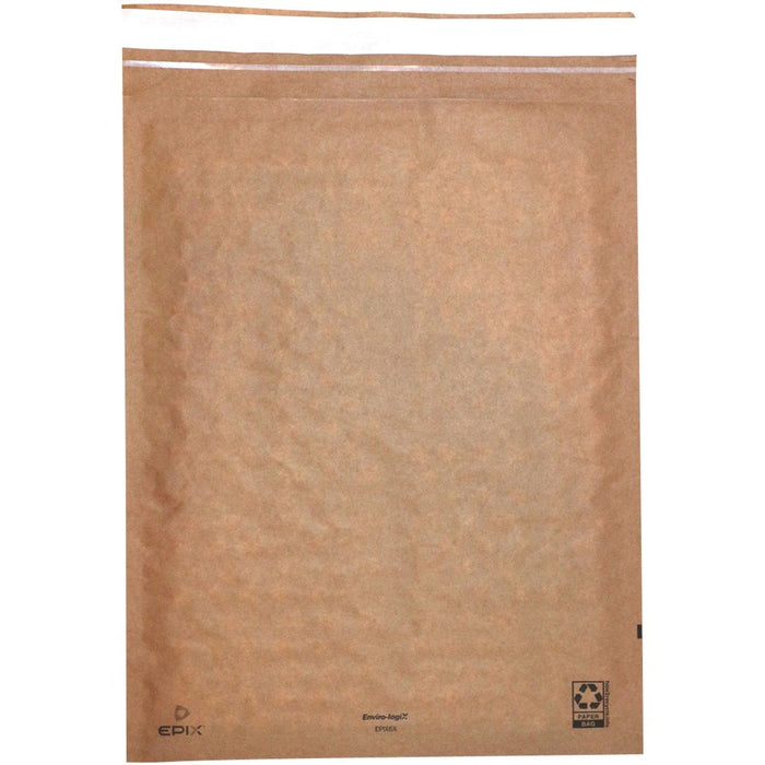 Supremex EverTec Mailer - 14" (355.60 mm) Width x 18" (457.20 mm) Length - 40 lb (18143.69 g) - Peel & Seal - Kraft - 25 / Pack