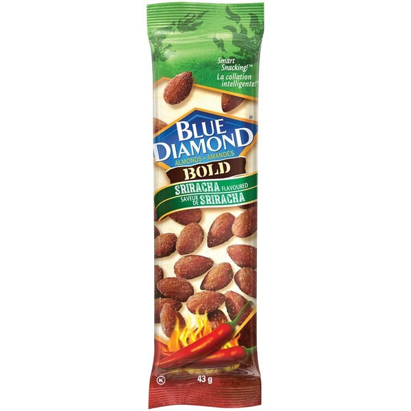 Bold Siracha Flavoured Almonds - Sriracha - 1.52 oz (43 g) - 12 / Box
