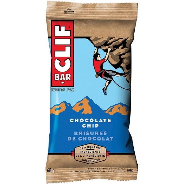 Clif Bar Chocolate Chip - Chocolate Chip - 68 g - 12 / Box