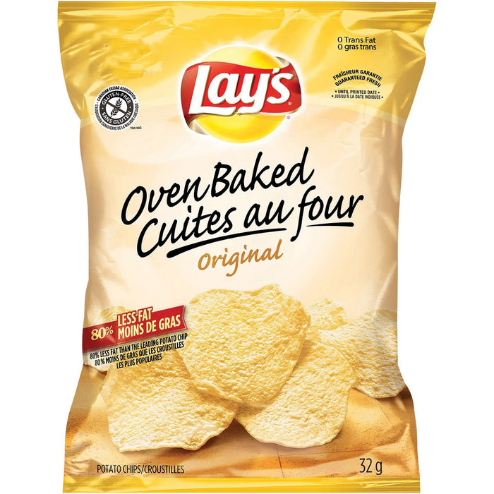 Lays Oven Baked Potato Chips - 1.13 oz (32 g) - 40 / Box