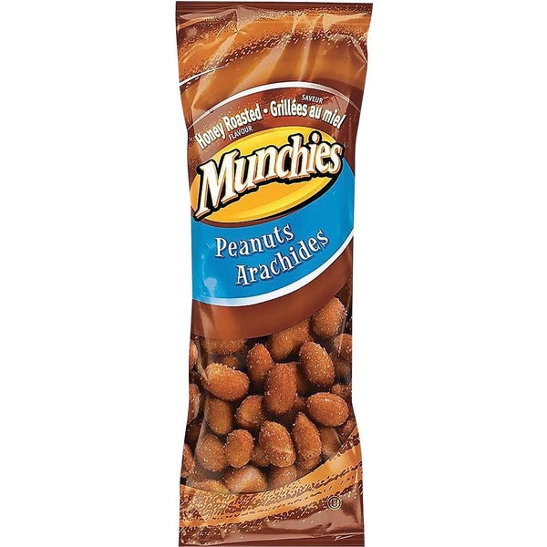 Munchies Honey Roasted Peanuts - Honey Roasted - 1.94 oz (55 g) - 12 / Box