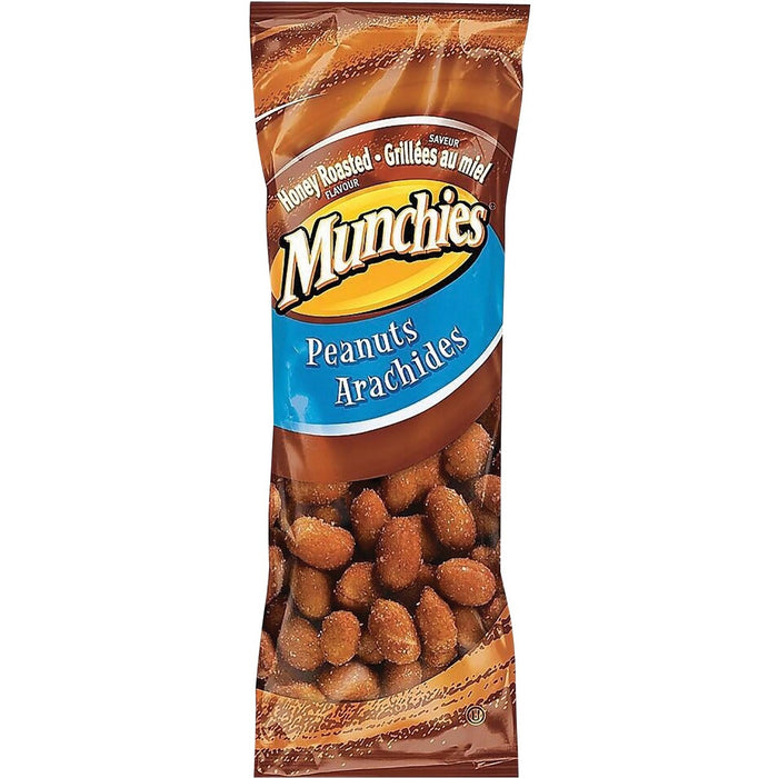 Munchies Honey Roasted Peanuts - Honey Roasted - 1.94 oz (55 g) - 12 / Box