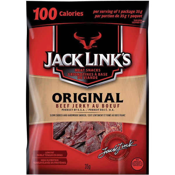 Jack Links Original Beef Jerky - Original Beef Jerky - 1.23 oz (35 g) - 12 / Box