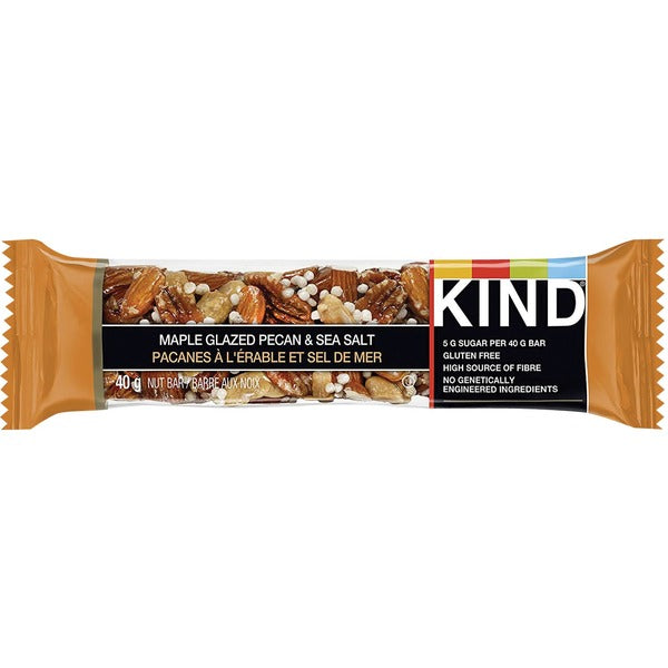 KIND Maple Glazed Pecan & Sea Salt - Gluten-free - Maple Glazed Pecan, Sea Salt - 40 g - 12 / Box