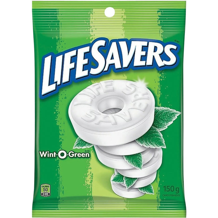 LifeSavers Wint O Green - Wint-O-Green - 5.29 oz (150 g) - 12 / Box