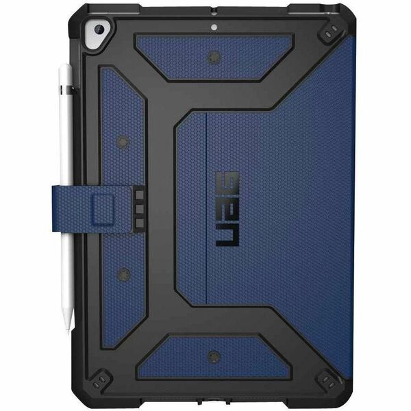 Urban Armor Gear Metropolis Rugged Carrying Case (Folio) for 10.2" Apple iPad (9th Generation), iPad (8th Generation), iPad (7th Generation) Tablet, Apple Pencil - Cobalt