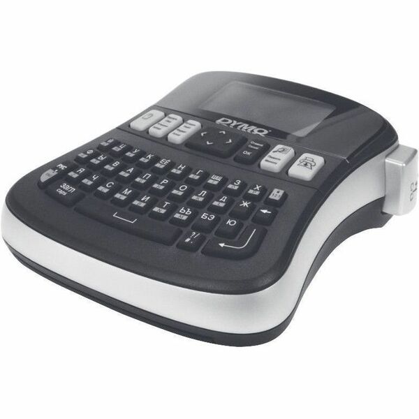 DYMO LabelManager 210D Label Maker - Direct Thermal - 6 Font Size - Label, Tape - Battery, AC Supply - 6 Batteries Supported - AA - QWERTY, Underline