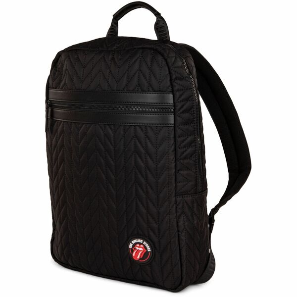 bugatti The Rolling Stones Carrying Case (Backpack) for 15.6" Tablet, Notebook - Black - Nylon Body - Shoulder Strap