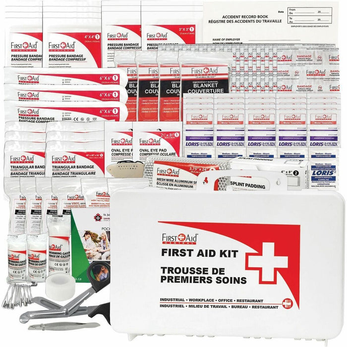 First Aid Central School Bus First Aid Kit - Plastic Case