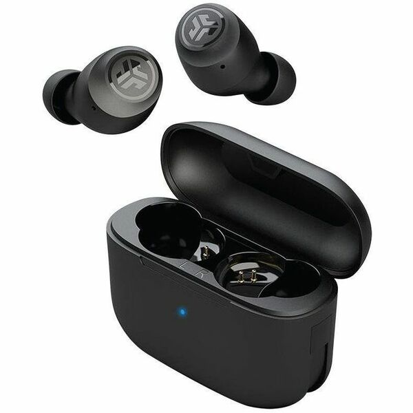 JLab Go Air Pop True Wireless Earbuds - Stereo - True Wireless - Bluetooth - 20 Hz to 20 kHz - Earbud - Binaural - In-ear - MEMS Technology Microphone - Black