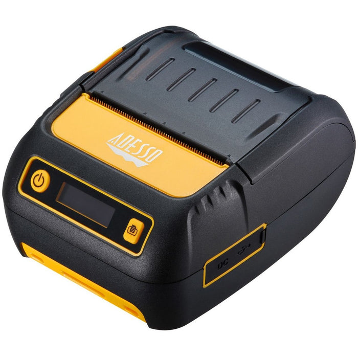 Adesso NuPrint NuPrint 220B Retail, Delivery, Restaurant, Pharmacy, Transportation & Logistic, Parking Ticket Direct Thermal Printer - Monochrome - Receipt Print - USB - Bluetooth - Battery Included - Black - 1.89" (48 mm) Print Width - 3.54 in/s (90 mm/s