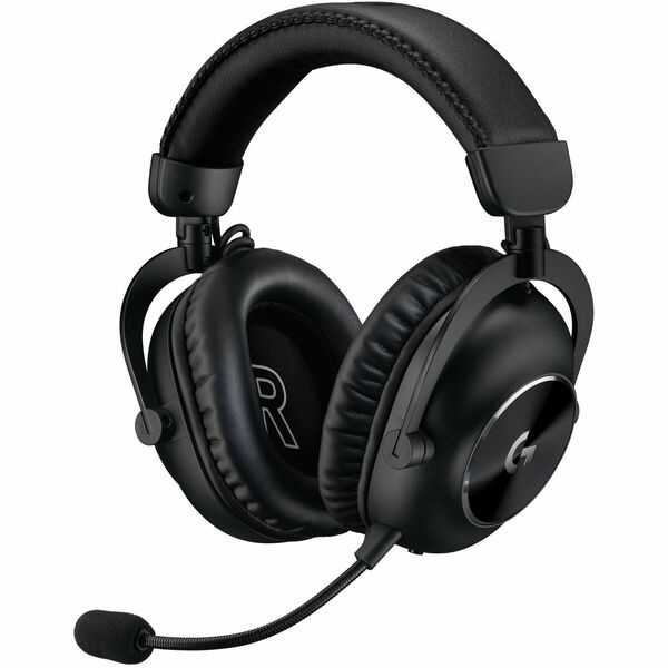 Logitech G PRO X 2 Gaming Headset - Stereo - USB, Mini-phone (3.5mm) - Wired/Wireless - Bluetooth - 98.4 ft (30 m) - 38 Ohm - 20 Hz to 20 kHz - Over-the-head - Binaural - Ear-cup - Cardioid, Uni-directional, Electret Condenser Microphone - Black