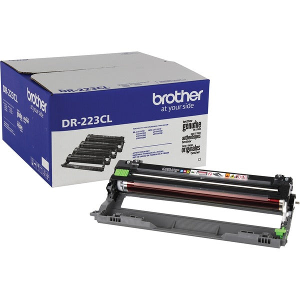 Brother Genuine DR-223CL Drum Unit - Laser Print Technology - 18000 Pages - Color - 4 / Set
