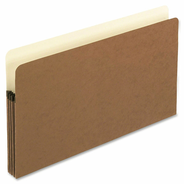 Pendaflex Legal Recycled Expanding File - 8 1/2" (215.90 mm) x 14" (355.60 mm) - 3 1/2" (88.90 mm) Expansion - Manila Paper, Tyvek, Red Fiber - 30% Recycled - 1 Each