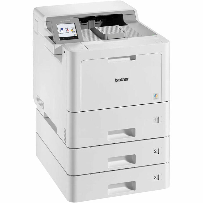 Brother HL HLL9470CDN Desktop Wireless Laser Printer - Color - 42 ppm Mono / 42 ppm Color - 620 Sheets Input - Ethernet - Wireless LAN - Plain Paper Print - Gigabit Ethernet - USB