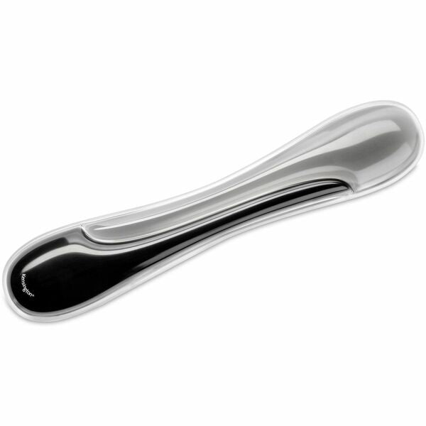 Kensington DuO Gel Wave Keyboard Wrist Rest - 1.87" (47.50 mm) Height x 3.85" (97.79 mm) Width x 20.43" (518.92 mm) Depth - Black/Gray - Gel - Mouse - 1 Each
