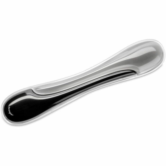 Kensington DuO Gel Wave Keyboard Wrist Rest - 1.87" (47.50 mm) Height x 3.85" (97.79 mm) Width x 20.43" (518.92 mm) Depth - Black/Gray - Gel - Mouse - 1 Each