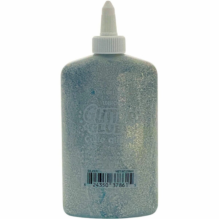 DBLG Import Leeho Glitter Glue - 236 mL - Silver - 1 Each