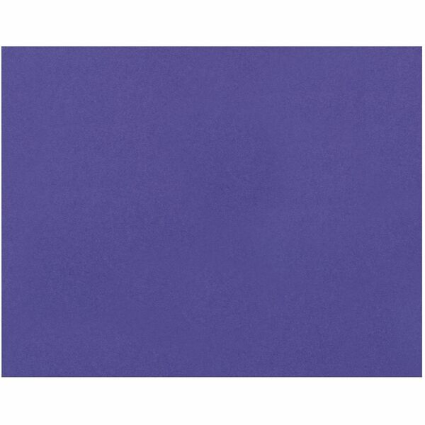 Pacon&reg; 4-Ply Railroad Board - Construction, Art Project, Mat, Mounting, Stenciling, Poster, Chart, Painting, Marker - 22" (558.80 mm) Width x 28" (711.20 mm) Length - Purple - 25 / Pack