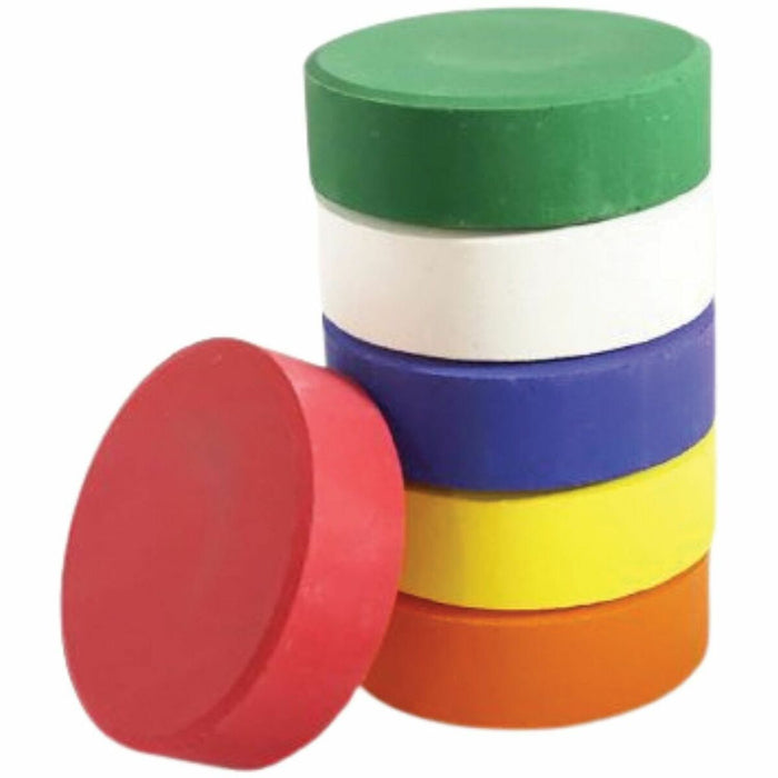 DBLG Import Inc Tempera Paint Blocks - Block - Assorted - 6 / Pack