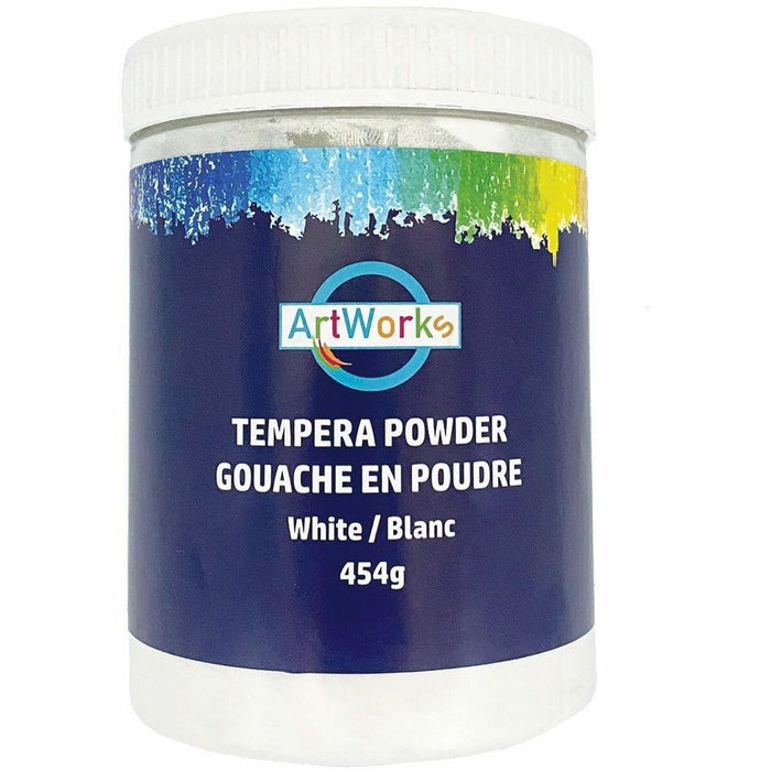 DBLG Import Inc Powder Tempera Paint - Powder - White - 1 lb (454 g) - Washable - 1 Each