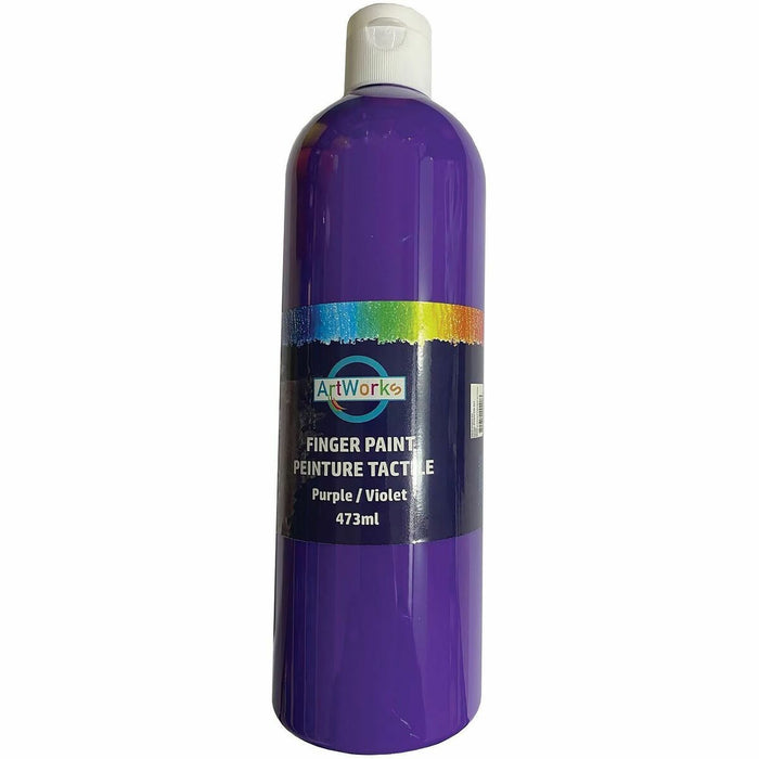 DBLG Import Inc Artworks Finger Paint - Purple - 473 mL - Washable - 1 Each