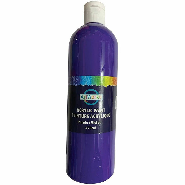 DBLG Import Inc Artworks Acrylic Paint - Purple - 473 mL - 1 Each
