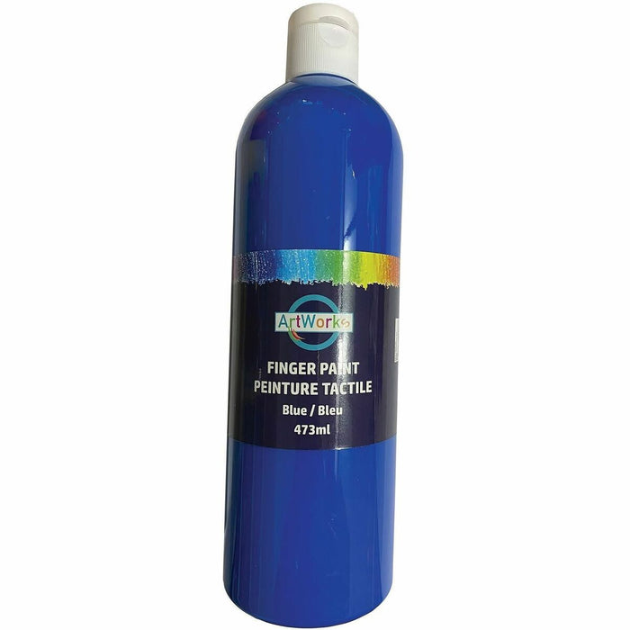 DBLG Import Inc Artworks Finger Paint - Blue - 473 mL - Washable - 1 Each