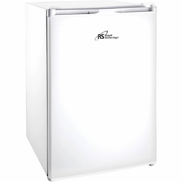 Royal Sovereign 4.5 CU.FT COMPACT REFRIGERATOR - White - 127.43 L - Manual Defrost - Reversible - 127.43 L Net Refrigerator Capacity - 120 V AC - 253 kWh per Year - White - Freestanding