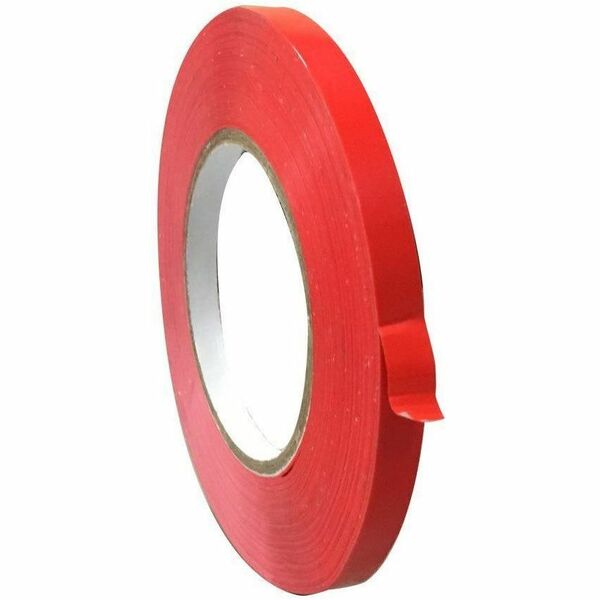monta PVC Tape 9mmX165m 3"Core Red - 0.35" (9 mm) Width - 3" (76.20 mm) Core - Red - Polyvinyl Chloride (PVC)