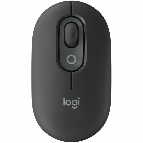 Logitech POP Wireless Mouse - Optical - Wireless - 32.81 ft (10000 mm) - Bluetooth - Nightfall - USB - 4000 dpi - Scroll Wheel - 4 Button(s) - Symmetrical - 1 x AA Battery Supported - 2 Year Battery Run Time - 1 Each