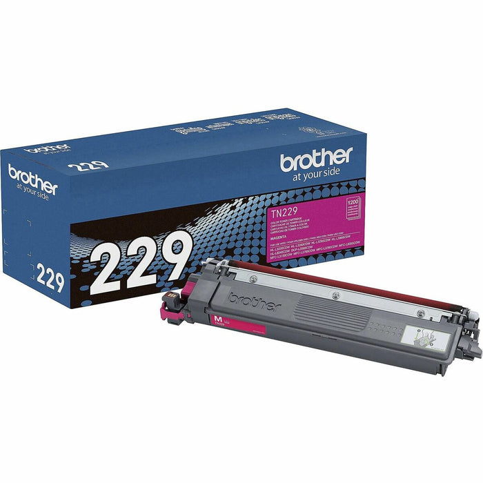 Brother Original Standard Yield Laser Toner Cartridge - Magenta - 1 Each - 1200 Pages