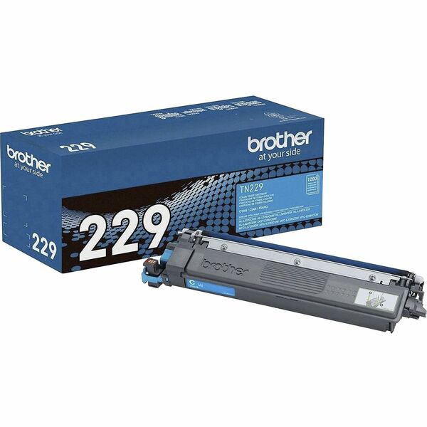 Brother Original Standard Yield Laser Toner Cartridge - Cyan - 1 Each - 1200 Pages