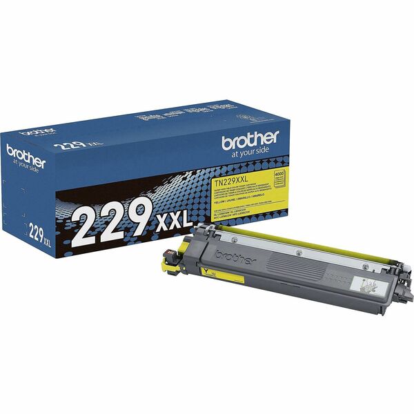 Brother Original Super High Yield Laser Toner Cartridge - Yellow - 1 Each - 4000 Pages