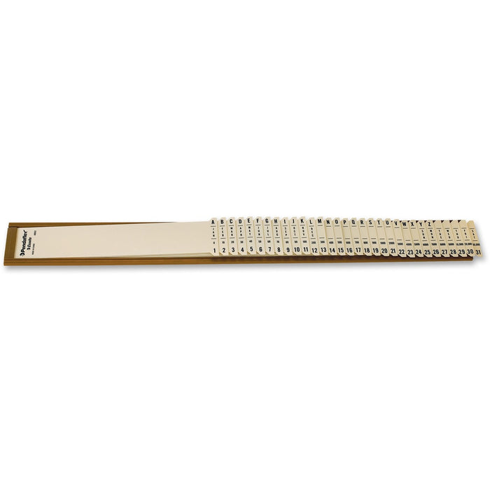 Pendaflex Plastic Sort-All Sorter - 2.5" (63.50 mm) Width x 23.3" (590.55 mm) Length - Non-skid Base - Gray - Plastic - 1 Each