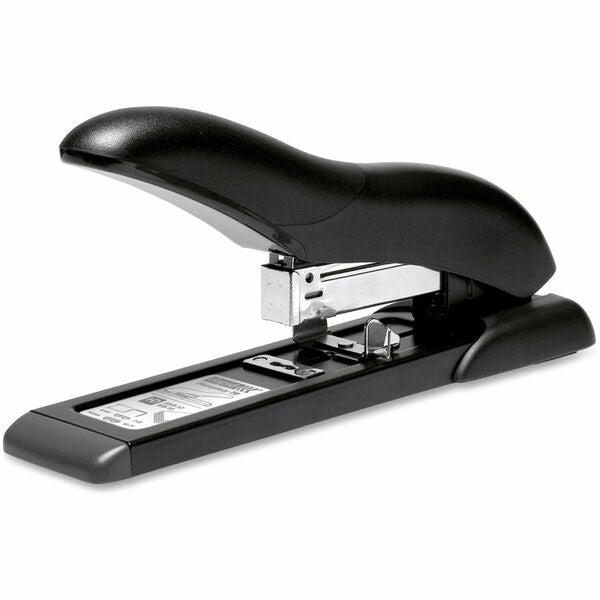 Rapid Heavy Duty Stapler HD80 - Staples Upto 80 Sheet of 20lb Paper - Staple Size: 1/4" (6.35 mm), 3/8" (9.53 mm), 1/2" (12.70 mm) - 2.25" (57.15 mm) Throat Depth - Black - Metal, Plastic - 1 Each