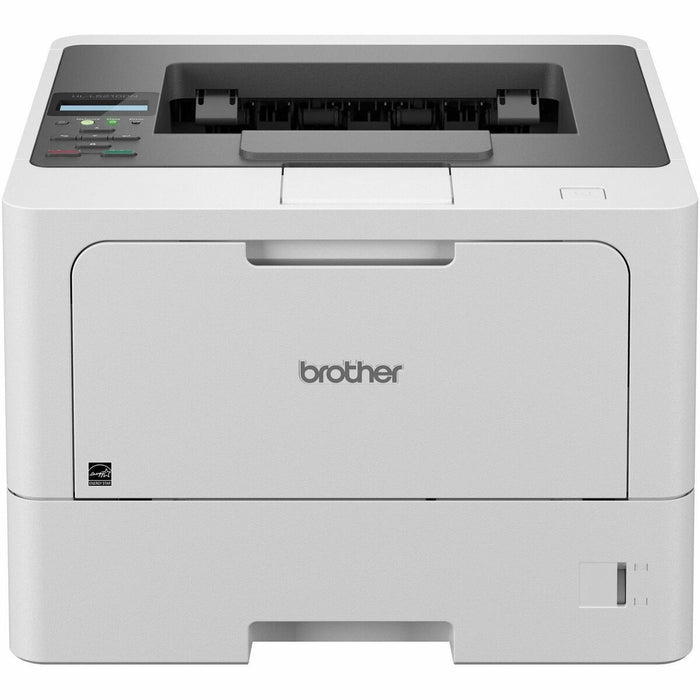 Brother HLL5210DN Desktop Wired Laser Printer - Monochrome - 48 ppm Mono - 1200 x 1200 dpi Print - Automatic Duplex Print - 350 Sheets Input - Ethernet - 90000 Pages Duty Cycle - Plain Paper Print - Gigabit Ethernet - USB