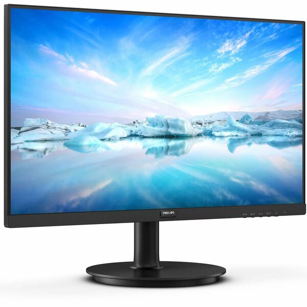 Philips V-line 271V8LBS 27" Class Full HD LED Monitor - 16:9 - Textured Black - 27" Viewable - Vertical Alignment (VA) - WLED Backlight - 1920 x 1080 - 16.7 Million Colors - Adaptive Sync - 250 cd/m² - 4 ms - GTG Refresh Rate - HDMI - VGA